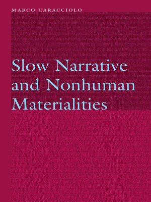 cover image of Slow Narrative and Nonhuman Materialities
